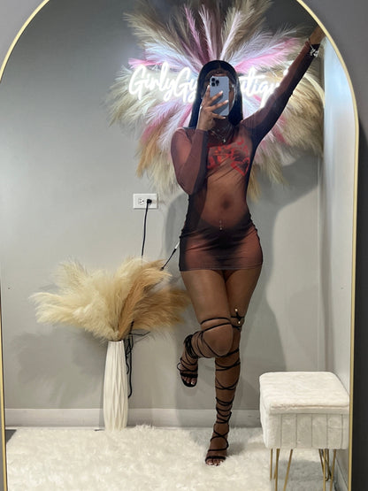 Send Nudes Mini Dress